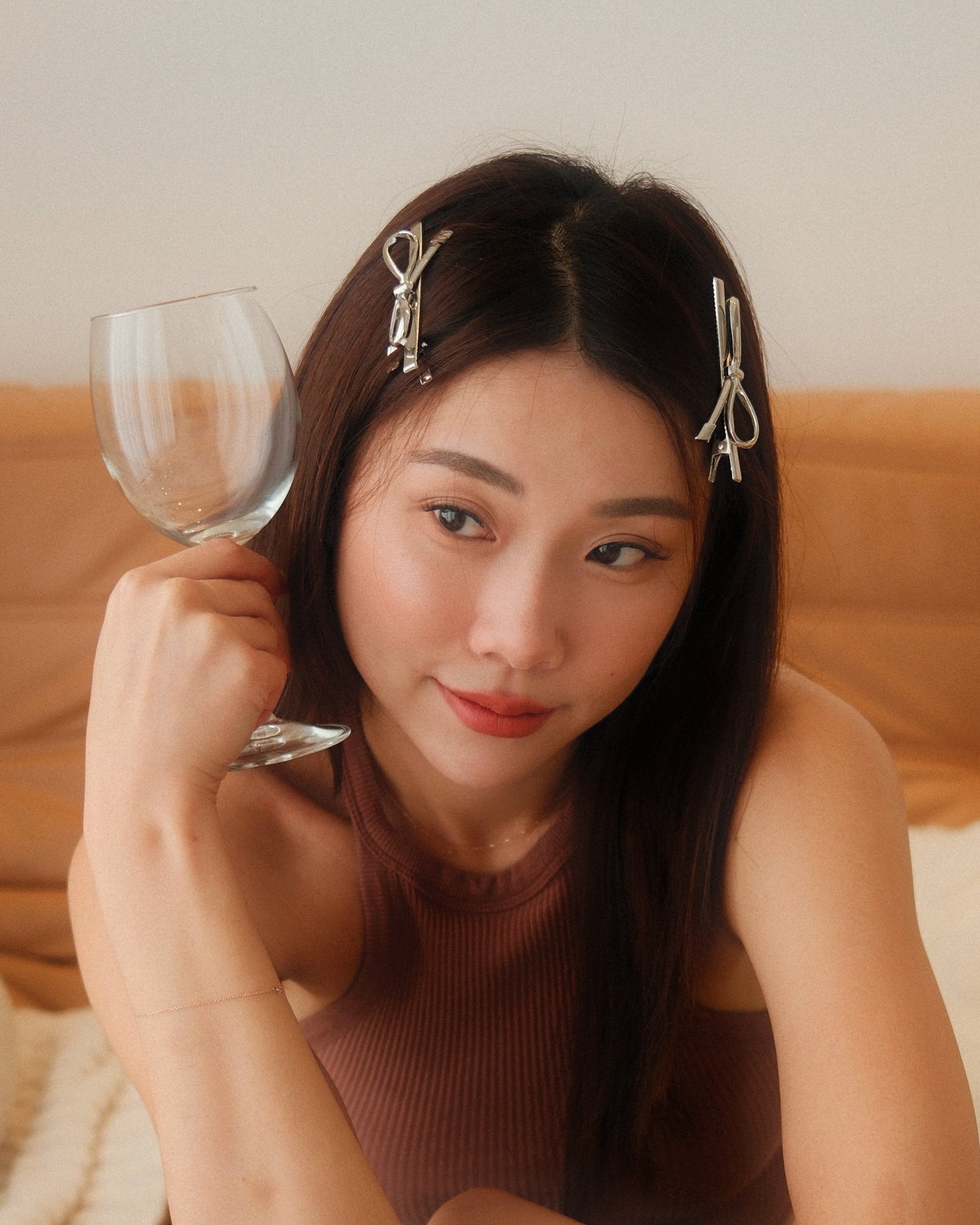Maxine Ribbon Hair Clip