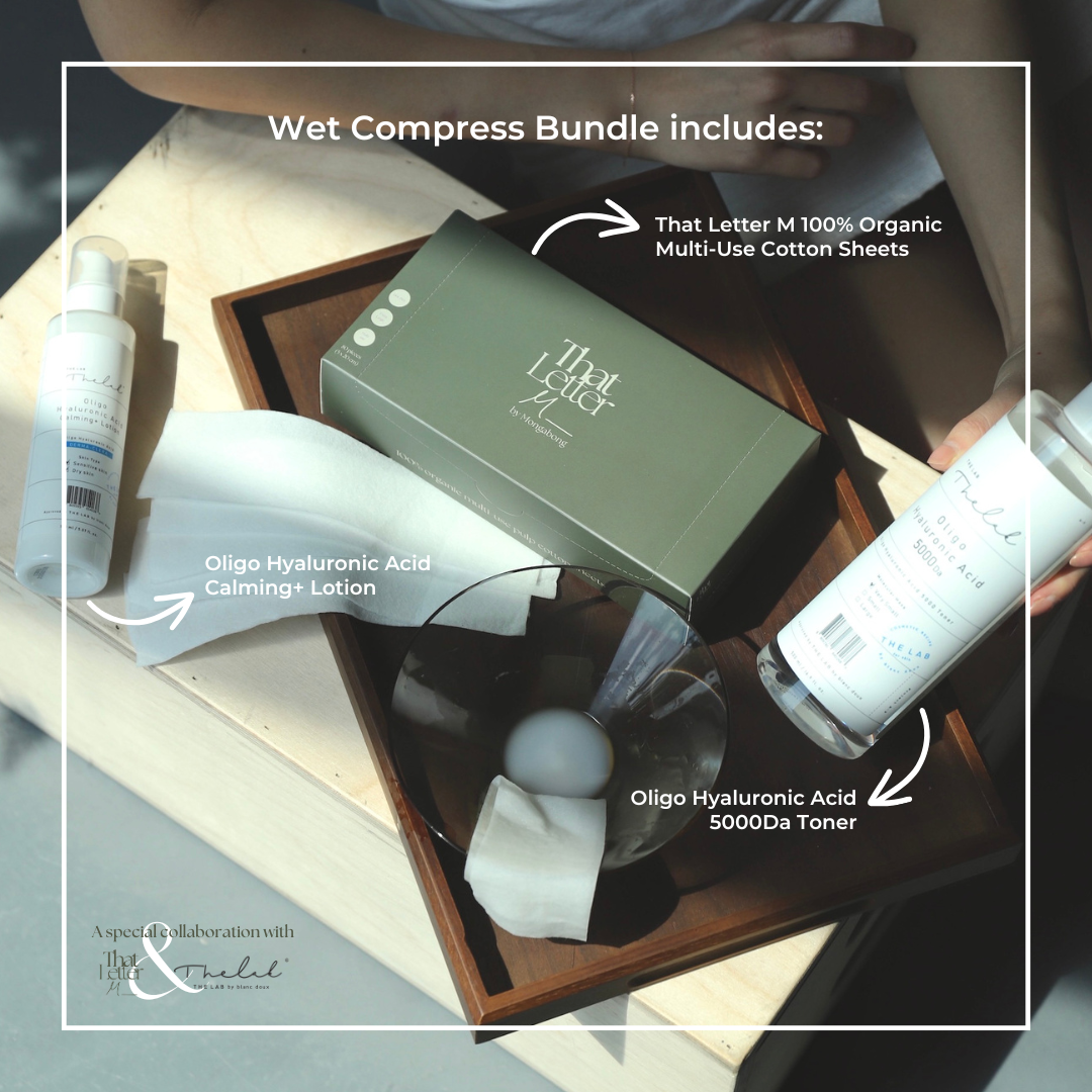 That Letter M x THE LAB by blanc doux - Wet Compress Bundle with Deep Toner