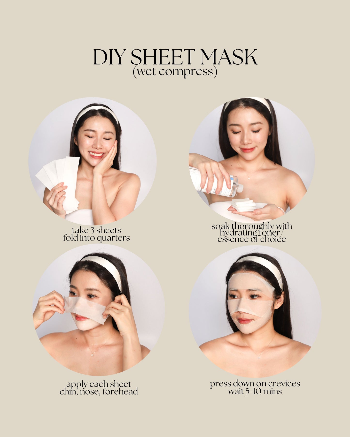 That Letter M x THE LAB by blanc doux - Wet Compress Bundle with Deep Toner