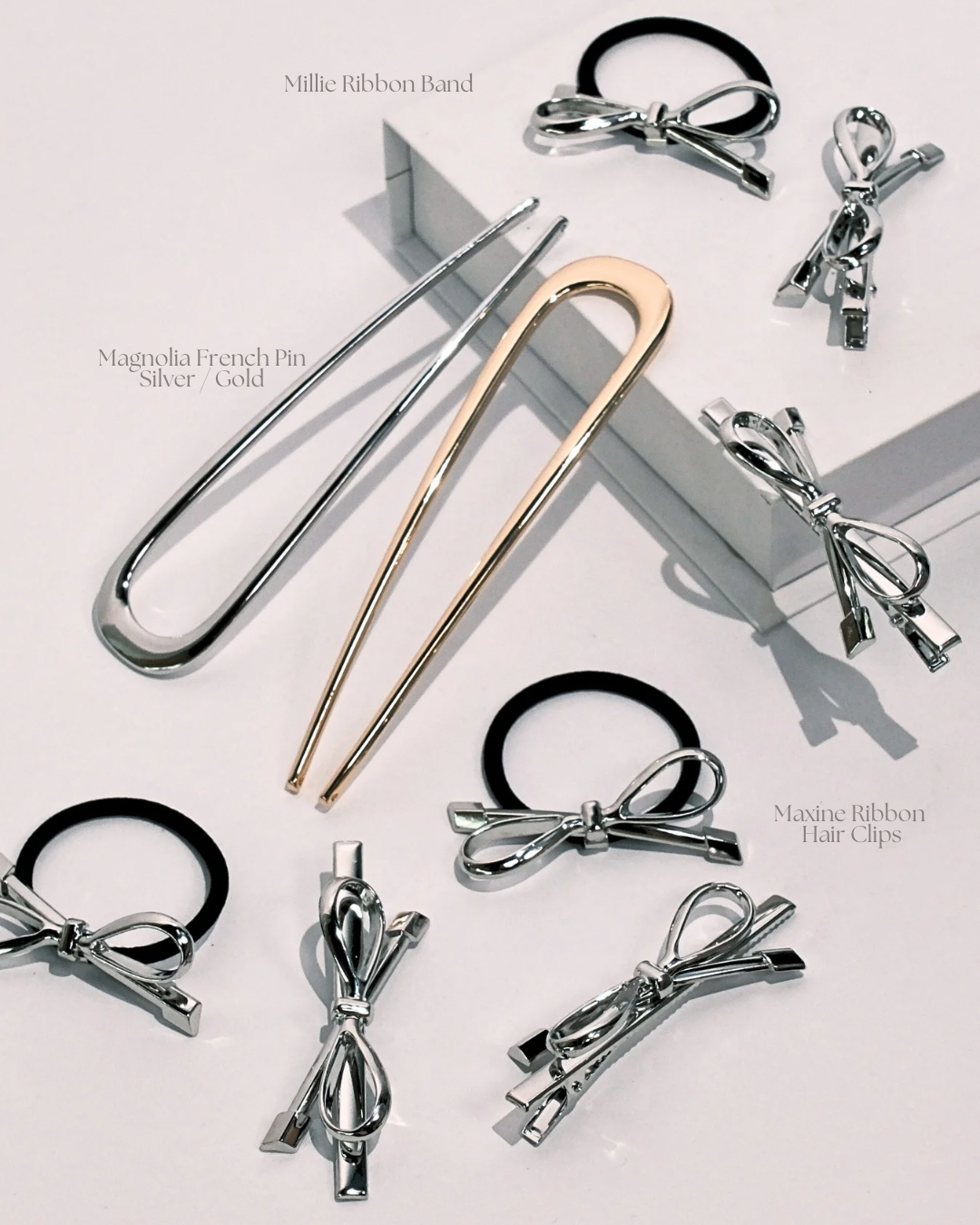 Maxine Ribbon Hair Clip