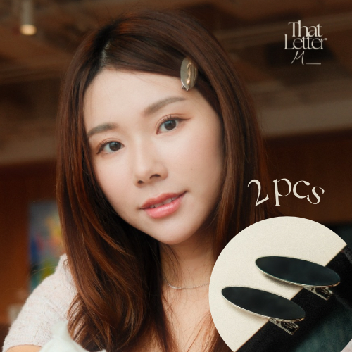 Scarlet Silver Clips (2pcs)
